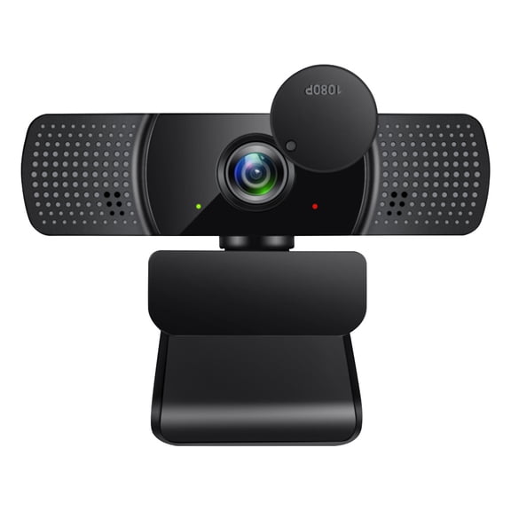 Webcam Full High Definition 1080P Web Camera for Calling USB 2.0 Webcam with Built-in Microphone Privacy Cover
