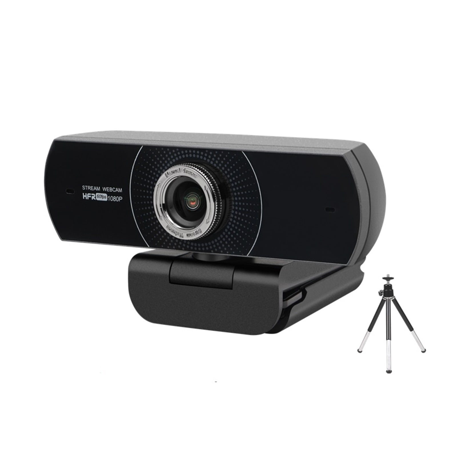 Webcam HD 1080P 60fps USB Web Camera With Microphone For PC Conference With Tripod For Conferencing, Live Streaming, Recording ,Full Clarity