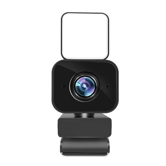 Webcam HD 1080P With Ring Light And Tripod Webcam Cover 3 Colors Brightness Adjustable For Conferencing, Live Streaming, Recording ,HD Video