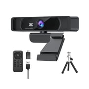 Webcam HD 4K 30Fps 120 Wide Angle Webcam Wtih Microphone Remote Control Streaming PC For Conferencing, Live Streaming ,Full Clarity