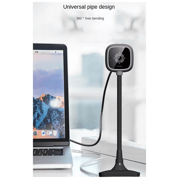 Webcam HD Web Camera Built-In Microphone USB Plug Web Cam For PC