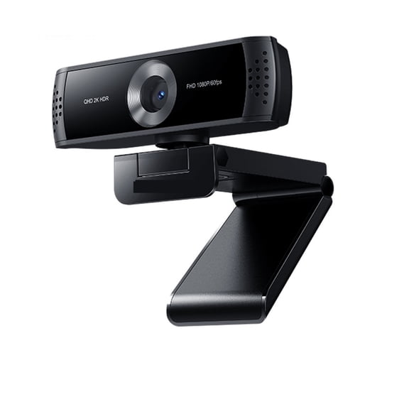 Webcam HDR 2K Webcam Business Computer Autofocus Camera 1080P 60FPS With Dual Noise Canceling Mics For Video Conferencing ,HD Video