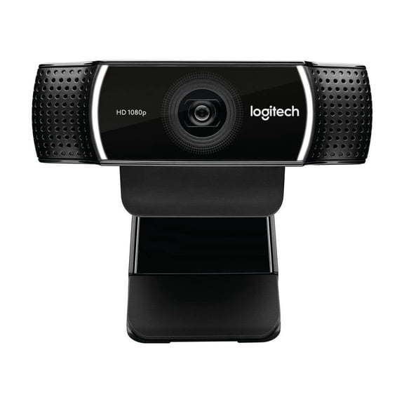 Logitech G C922 PRO HD STREAM WEBCAM, 1080p/30fps, 720p/60fps, Auto Light Correction HD, 78 Diagonal Field of View