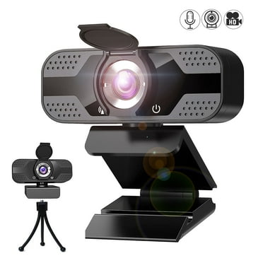 Webcam with Microphone for Desktop,1080P HD USB Webcam for PC Desktop & Laptop,with Privacy Cover&Webcam Tripod, Plug and Play,for Conferencing and Video Calling