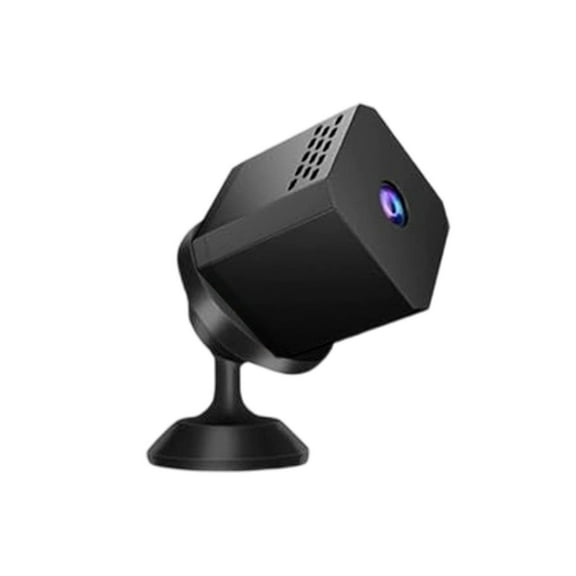Webcam Surveillance MiniS WiFi 1080p Compact Wireless Night Smart App Control for Home and