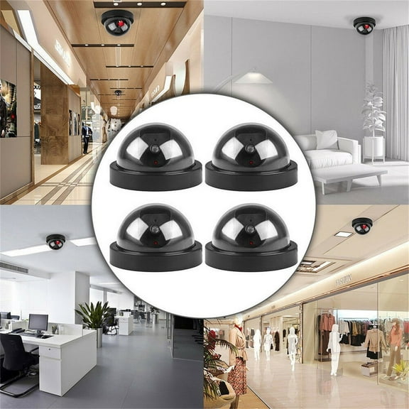 Webcam Surveillance System for Indoor Outdoor Use Featuring Wireless Home Camera with Analog Video and Blinking Virtual Dome Effect