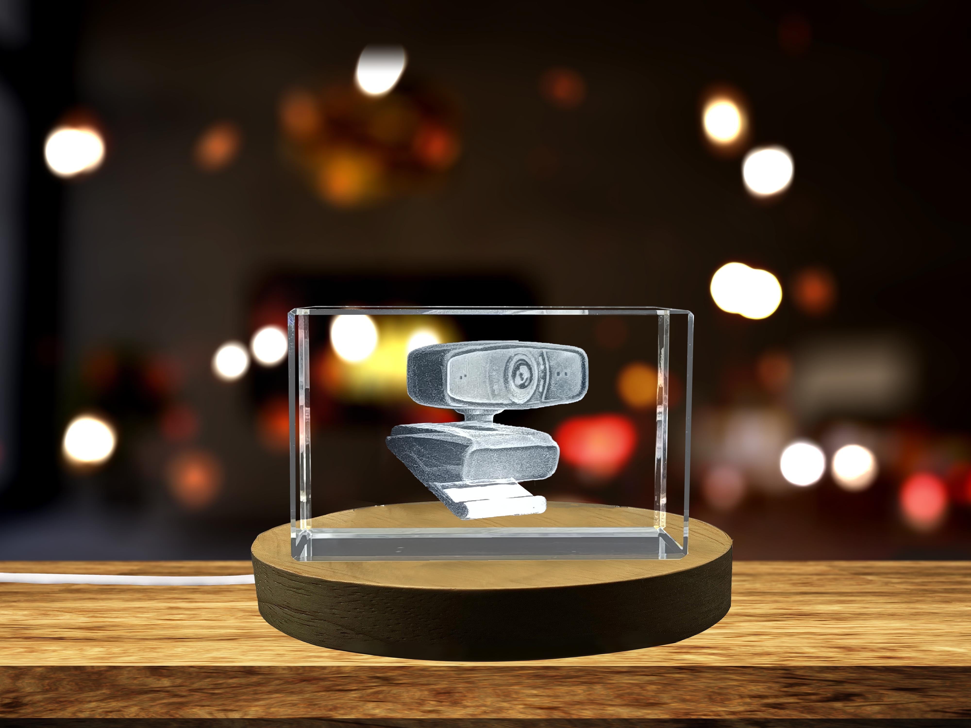 Webcam | Technology Collection 3D Engraved Crystal