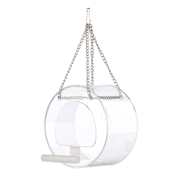 Webcam,View Outdoors Wild With Suction Cup Suction Cup Chain And Pole Round Clear Window Feeder Round View Cup Chain And View Outdoors Pole Round Anrio Transparent without Camera