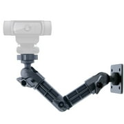 Webcam Wall Mount Holder for Logitech C920 StreamCam C922 C930 C615 Brio C925 - 8.5 Length