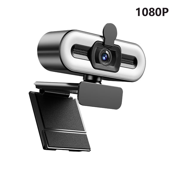 Webcam Wide Angles Camera With Privacy Cover 1080p/2K For Online Teaching Conferencing