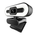 thumbnail image 1 of Webcam for Streaming and Laptop Adjustable Ring Light Focus Microphone USB Computer Camera Plug and Play for PC Desktop Laptop Video 1080P, 1 of 8