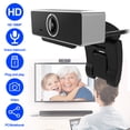 thumbnail image 1 of Webcam with Microphone, TeqHome 1080P FHD Webcam for Desktop & Laptop Conference, USB Plug and Play, 1 of 10