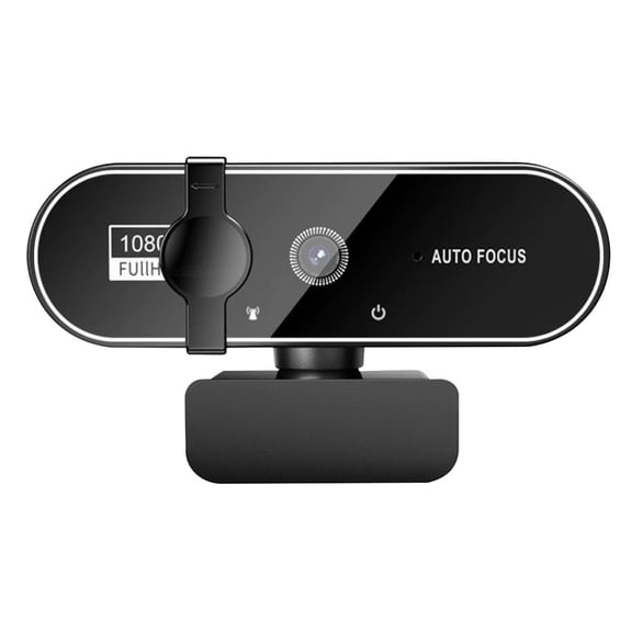 Webcam with Microphone and Autofocus,1080P/2K/4K HD Streaming Camera, Plug & Play,for Meeting/Online Video Calls,Computer Camera with Privacy Cover