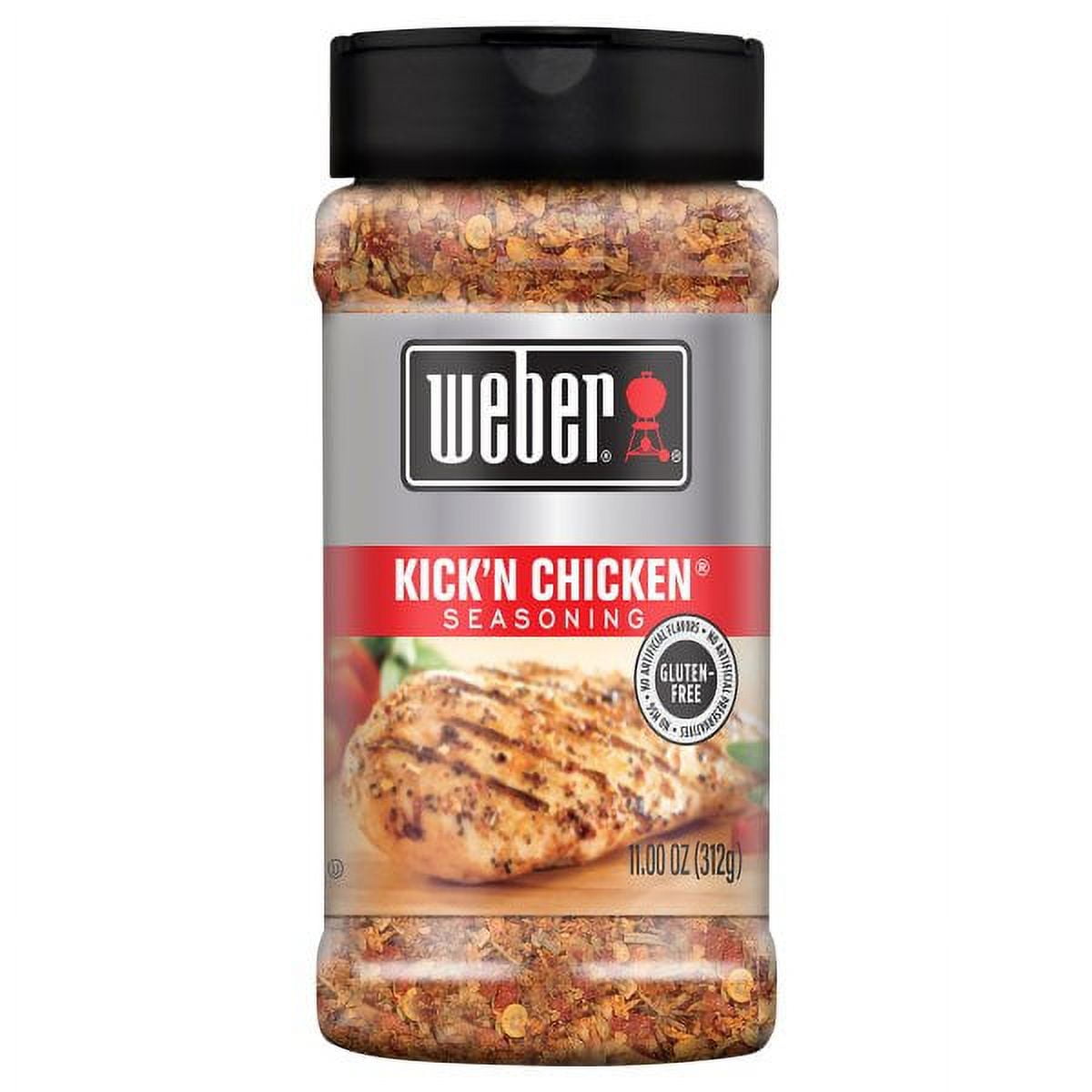 Weber Kick'n Chicken Seasoning, 2.50 oz