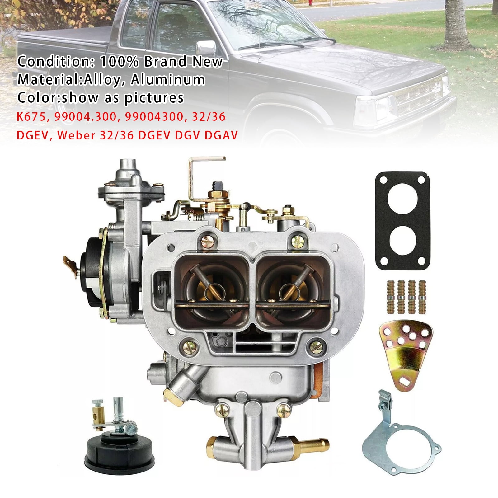Weber 32/36 DGV DGEV DGAV 2 Barrel Carburetor 22680 For Toyota For ...
