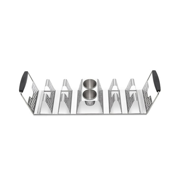 Weber Taco Rack Taco Grill Rack - Stainless Steel - Silver