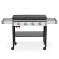 thumbnail image 1 of Weber 36 Inch 4 Burners Liquid Propane Rust-Resistant Griddle, Black, 1 of 8