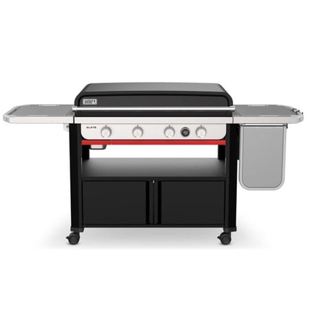 Weber 36'' Rust-Resistant Griddle with Pre-Seasoned Carbon-Steel Cooktop