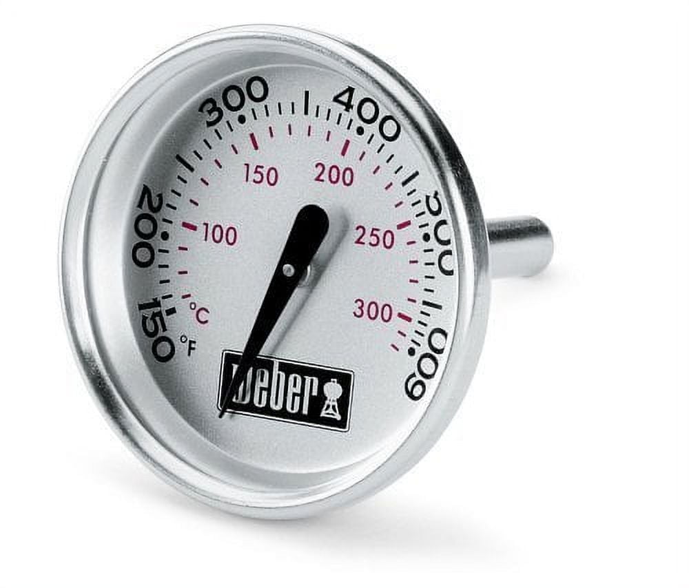 Weber 60540 Replacement Thermometer for Charcoal, Spirit, and Q Grills, 1-13/16" Diameter