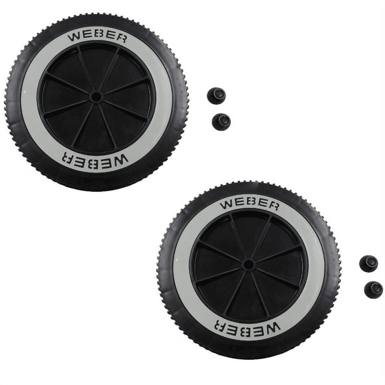 Weber OEM 6-Inch Wheel Set (65436) - GrillSpot