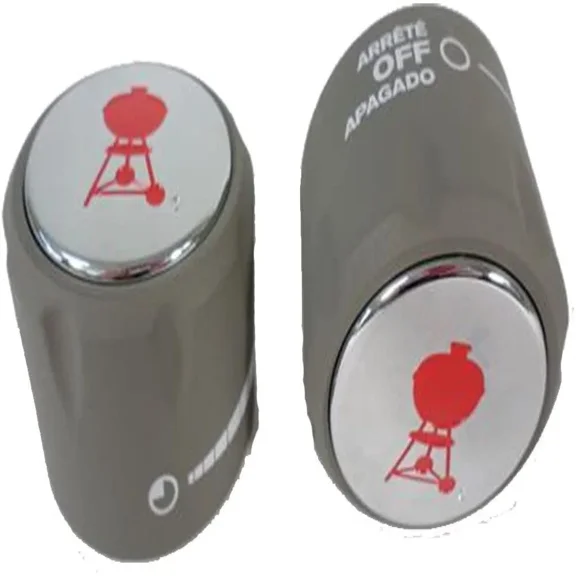 Weber #70377 Set of 2 Replacement Control Knobs for Summit Grills