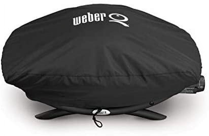 Weber 7111 Grill Cover for Q 200/2000 Series Gas Grills,Black - image 1 of 7