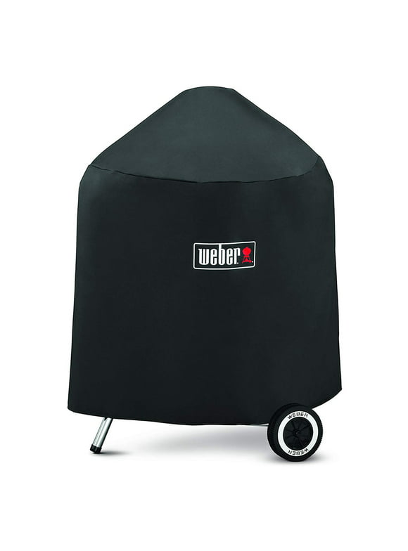 Weber 7149 Grill Cover for Weber Charcoal Grills, 22.5-Inch with Storage Bag-Black