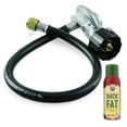 thumbnail image 1 of Weber 7502 Hose and Regulator Kit 21-Inch Bundle with Cornhusker Kitchen Gourmet Duck Fat Spray Cooking Oil, 1 of 6