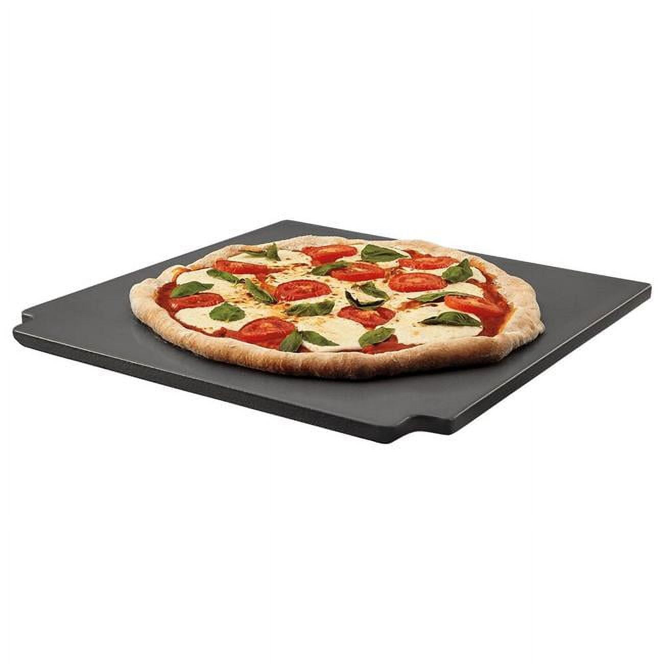 Weber Glazed Black Ceramic Baking Stone