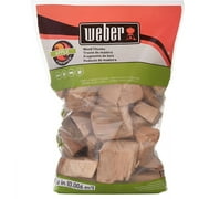 Weber Apple Wood Chunks, 350 Cu. In. bag