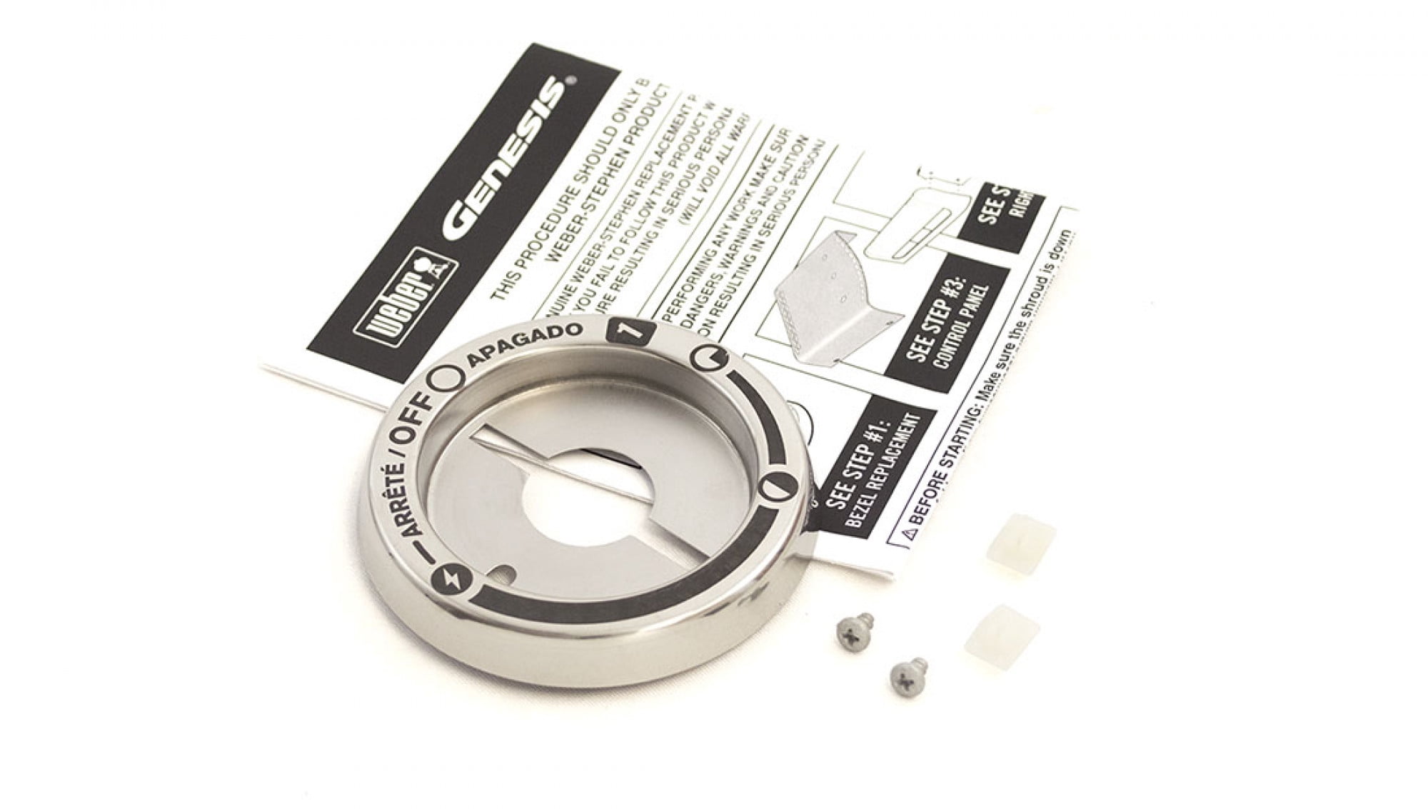 Weber BEZEL FRONT CNTRL GEN 07 USA BB 67751 - Walmart.com