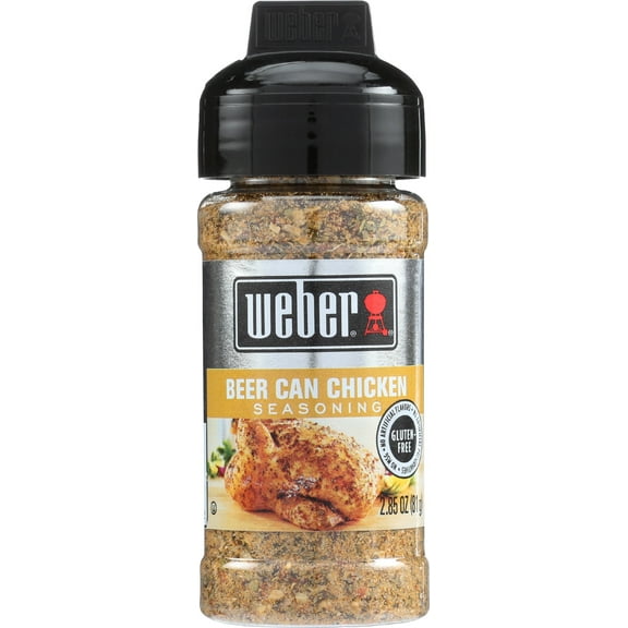 Weber  Beer Can Chicken Seasoning  2.85 Ounce (Pack Of 6)
