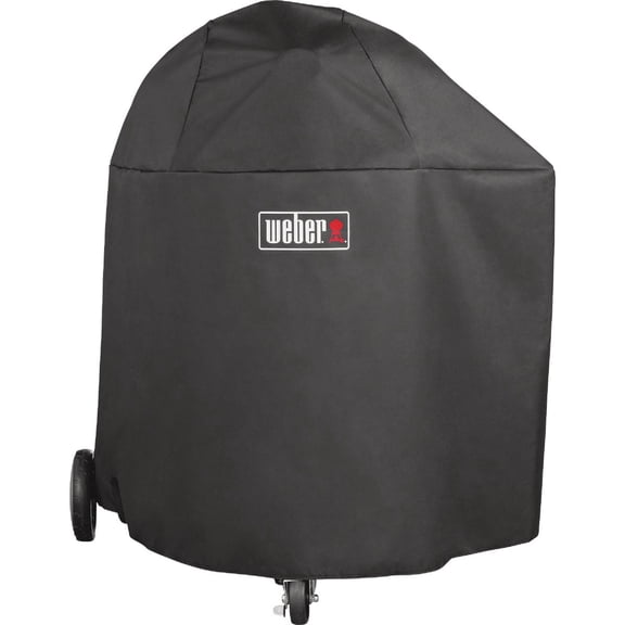 Weber Charcoal Grill Cover - Water-Resistant - Black — Residential Use, Standard Application