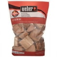thumbnail image 1 of Weber Cherry Wood Chunks, 350 Cu. In. bag, 1 of 3
