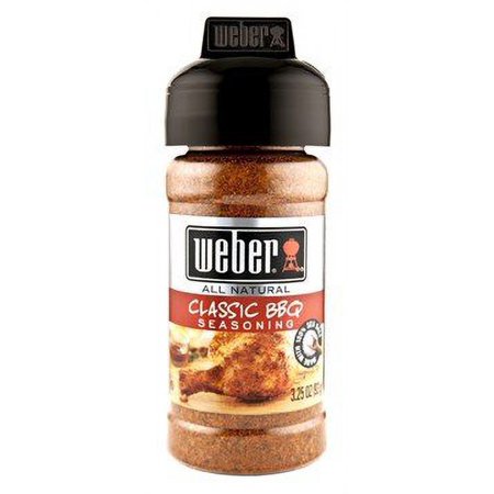 Weber Classic BBQ Dry Rub 3.25 Oz. Container