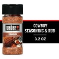 thumbnail image 1 of Weber Cowboy Seasoning & Rub, Kosher 3.2 OZ Shaker, 1 of 8