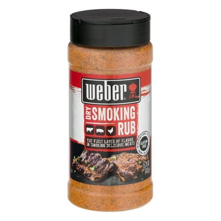 Weber Dry Smoking Rub Seasoning, 15.25 oz