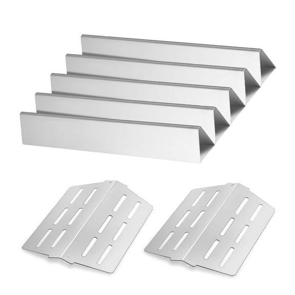 Weber Genesis 300 Flavorizer Bars & Heat Deflectors - 7 Pack