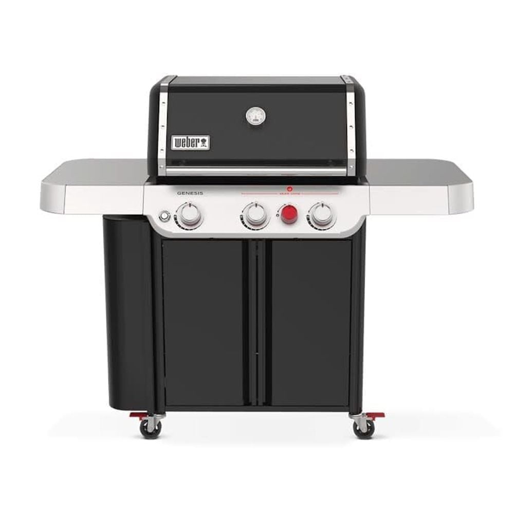 Weber Genesis E-330 Black Propane Grill with Rotisserie