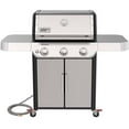 thumbnail image 1 of Weber Genesis S-315 3 Burner Natural Gas Grill Stainless Steel, 1 of 7