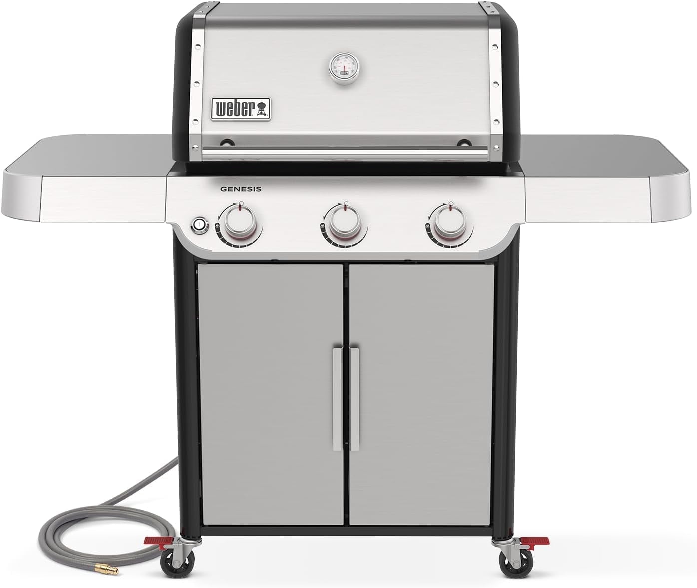 Weber Genesis S-315 3 Burner Natural Gas Grill Stainless Steel