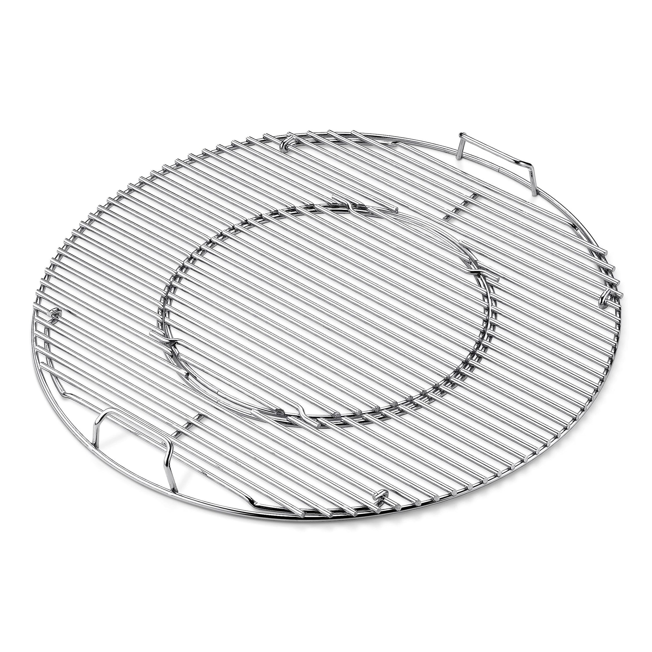 Stainless Steel Hinged Cooking Grate for 22" Charcoal Grills