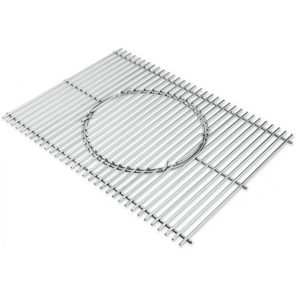Weber Gourmet BBQ System Replacement Cooking Grate and Insert for Spirit 300 Gas Grill