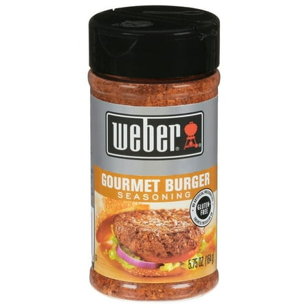 Weber Gourmet Burger Seasoning 5.75 oz (Pack of 2)