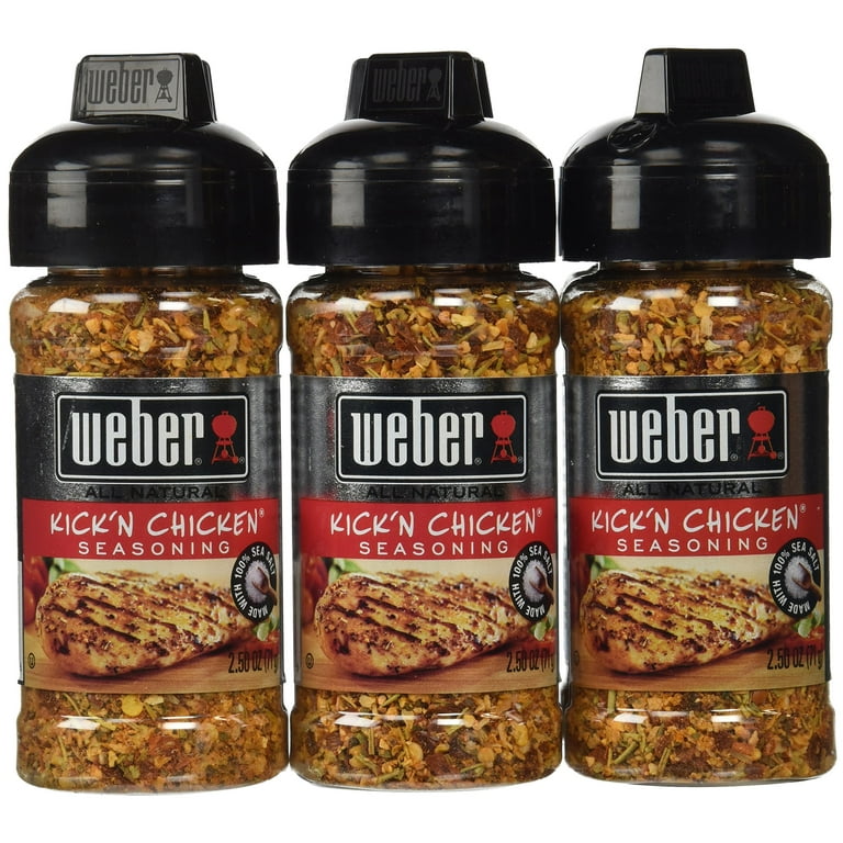 Weber Kickin Chicken Seasoning - 5 oz bottle