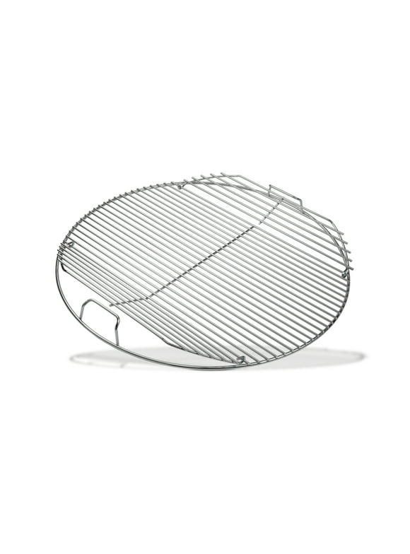 Weber Heavy Duty Plated Steel Hinged Cooking Grate for 22.5'' Grills
