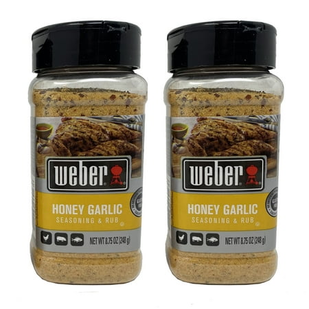Weber Honey Garlic Seasoning 8.75oz (2 Pack)