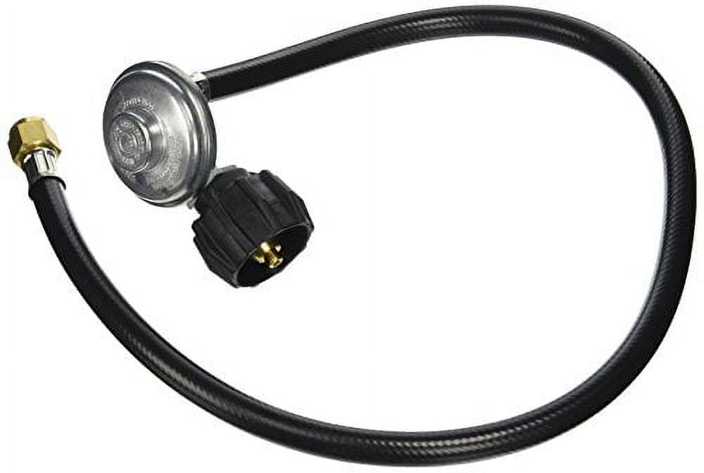 30-Inch Black Hose and Regulator Kit for Gas Grills