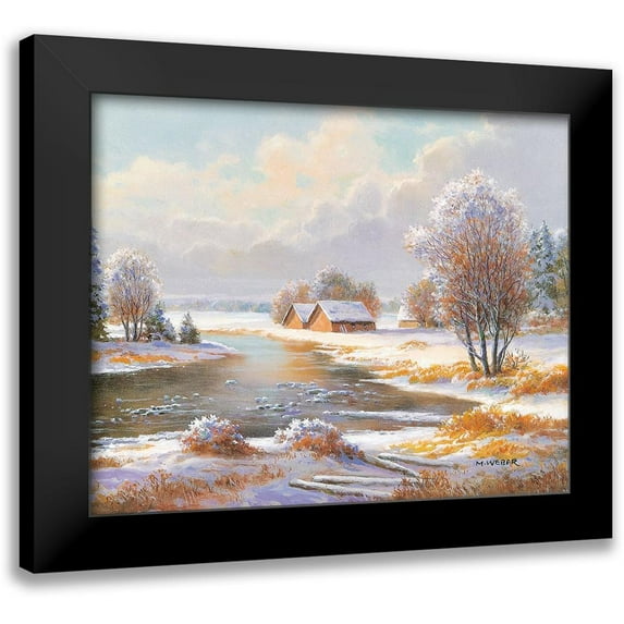 Weber, Max 14x12 Black Modern Framed Museum Art Print Titled - SEASONS