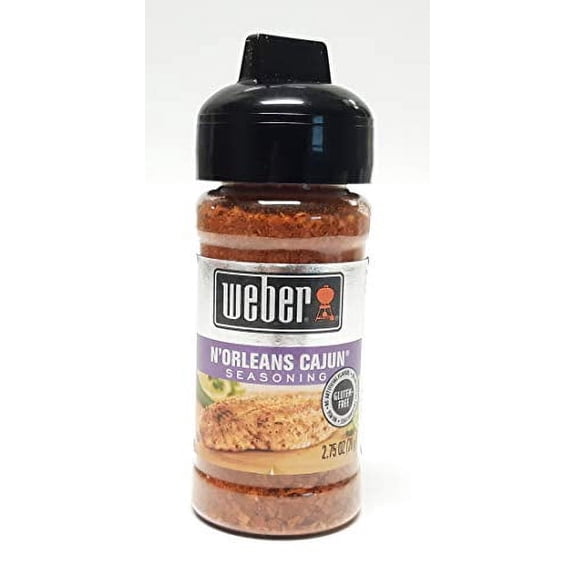 Weber N'Orleans Cajun Seasoning, 2.75 Ounce